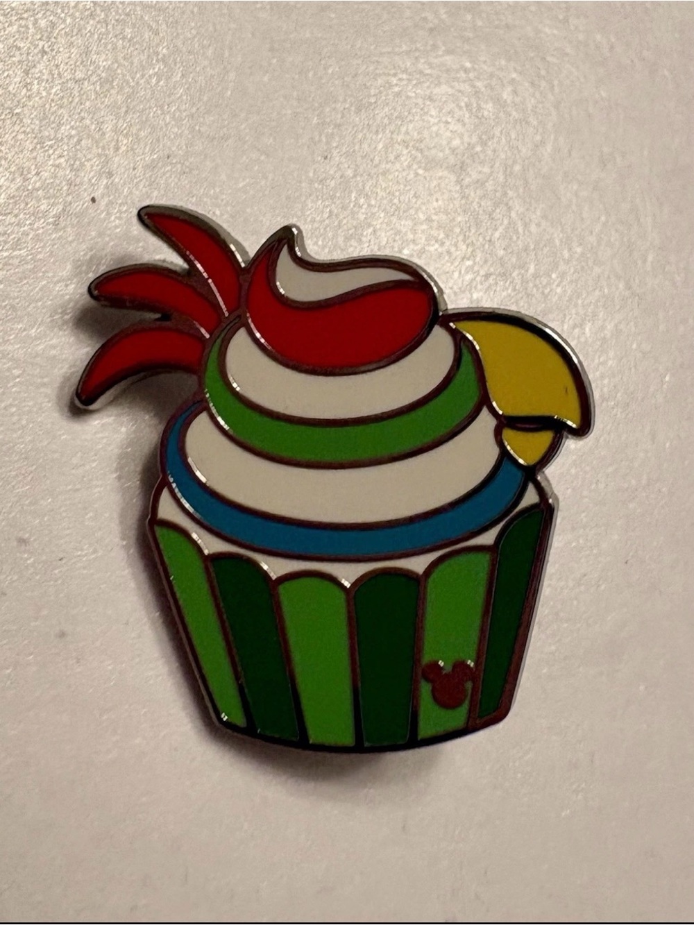 Disney Hidden Mickey Tiki Bird Cupcake Chaser Pin Wave A 2026 Series